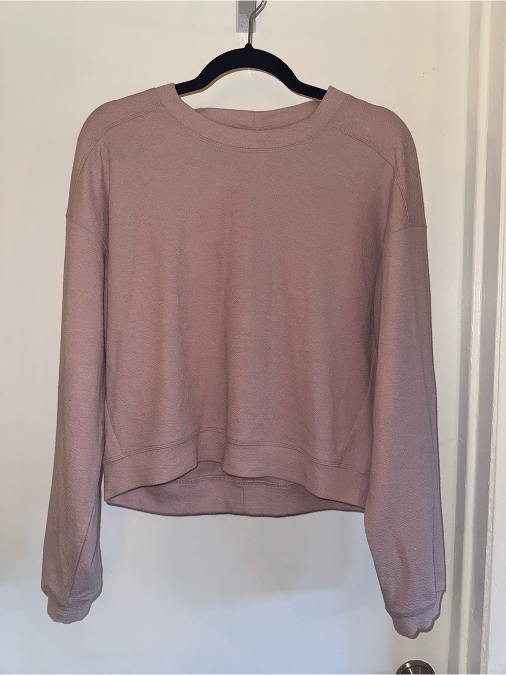 Zyia Active Mauve Pink Pullover M Relaxed Fit Long Sleeve Athleisure Top
